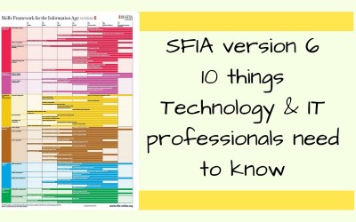 Using SFIA – 10 Things IT Professionals need to Know